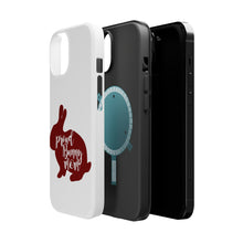 DistinctInk ToughCase for Apple iPhone, Compatible with MagSafe Charging - Proud Bunny Mom - Rabbit