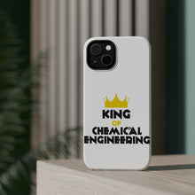 DistinctInk ToughCase for Apple iPhone, Compatible with MagSafe Charging - King of Chemical Engineering