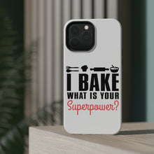 DistinctInk ToughCase for Apple iPhone, Compatible with MagSafe Charging - I Bake What is Your Superpower