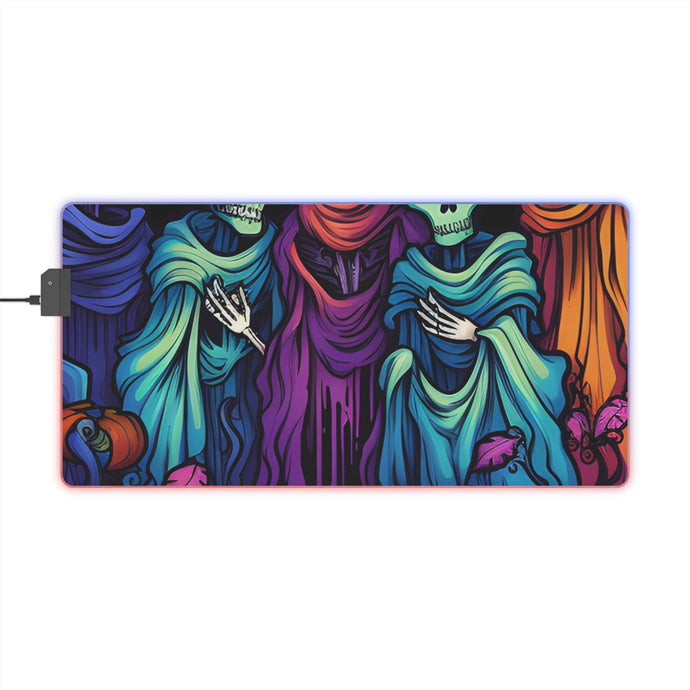 DistinctInk LED Gaming Mouse Pad with 
