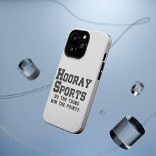 DistinctInk ToughCase for Apple iPhone, Compatible with MagSafe Charging - Hooray Sports Do The Thing Win The Points