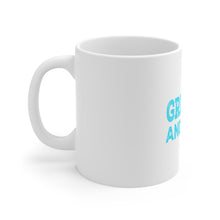 DistinctInk Glossy White Coffee / Tea Mug - Golf Grip It And Rip It