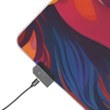 DistinctInk LED Gaming Mouse Pad with Addictive Adventure Story Design for LGBTQ+ Pride