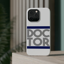 DistinctInk ToughCase for Apple iPhone, Compatible with MagSafe Charging - DOCTOR Word Art
