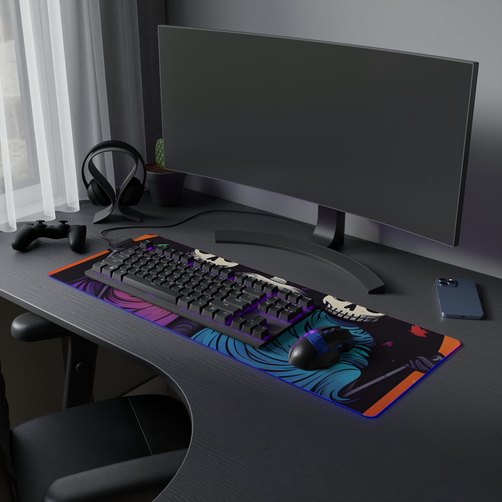 LED Gaming Mouse Pad with The Paths We Choose Design for Halloween LGBTQ+ Pride, view 35