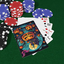 DistinctInk Playing / Poker Cards with Trick or Treat Parade Design for Halloween