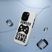 DistinctInk ToughCase for Apple iPhone, Compatible with MagSafe Charging - Gamers Gonna Game - Video Games
