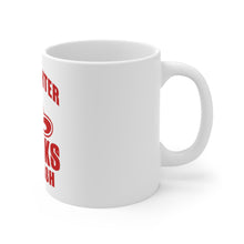 DistinctInk Glossy White Coffee / Tea Mug - Firefighter Chicks Kick ASH