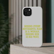 DistinctInk ToughCase for Apple iPhone, Compatible with MagSafe Charging - Behind Every Successful Man is a Woman
