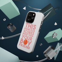 DistinctInk ToughCase for Apple iPhone, Compatible with MagSafe Charging - This Princes Scores More Than Your Boyfriend