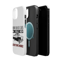 DistinctInk ToughCase for Apple iPhone, Compatible with MagSafe Charging - How Many Cars Do I Need? Just One More