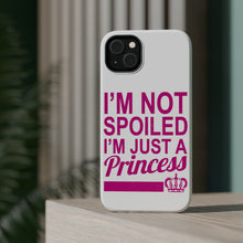 DistinctInk ToughCase for Apple iPhone, Compatible with MagSafe Charging - I'm Not Spoiled I'm Just a Princess