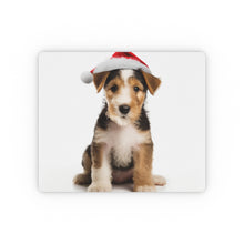 DistinctInk Mouse Pad - 1/4" Foam Rubber - Wire Fox Terrier Puppy