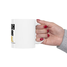 DistinctInk Glossy White Coffee / Tea Mug - Finish Your Beer. Sober People in India.