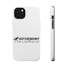DistinctInk ToughCase for Apple iPhone, Compatible with MagSafe Charging - Astronomy is Looking Up