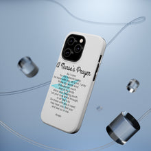 DistinctInk ToughCase for Apple iPhone, Compatible with MagSafe Charging - A Nurse's Prayer