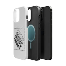 DistinctInk ToughCase for Apple iPhone, Compatible with MagSafe Charging - I Don't Trip I Do Random Gravity Checks