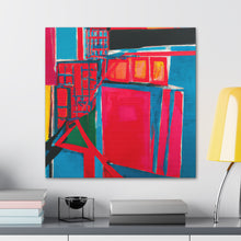 Royce Robins. - Mid-Century Modern Canvas Wall Art Decor
