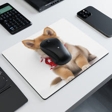 DistinctInk Mouse Pad - 1/4" Foam Rubber - Icelandic Sheepdog Puppy