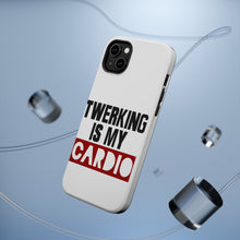 DistinctInk ToughCase for Apple iPhone, Compatible with MagSafe Charging - Twerking is My Cardio