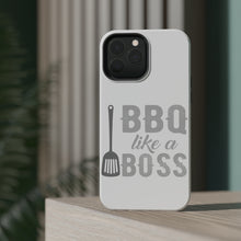 DistinctInk ToughCase for Apple iPhone, Compatible with MagSafe Charging - BBQ Like a Boss Barbecue