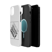 DistinctInk ToughCase for Apple iPhone, Compatible with MagSafe Charging - I Don't Trip I Do Random Gravity Checks