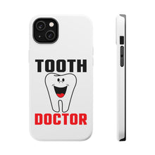 DistinctInk ToughCase for Apple iPhone, Compatible with MagSafe Charging - Tooth Doctor Dentist
