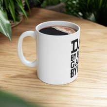 DistinctInk Glossy White Coffee / Tea Mug - Dad By Day Gamer By Night