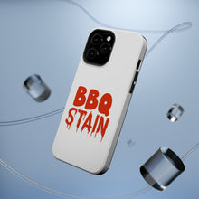 DistinctInk ToughCase for Apple iPhone, Compatible with MagSafe Charging - BBQ Stain Barbecue