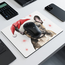 DistinctInk Mouse Pad - 1/4" Foam Rubber - French Bulldog Drawing