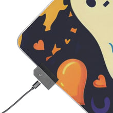 DistinctInk LED Gaming Mouse Pad with A Life Of Adventure Design for Halloween  LGBTQ+ Pride