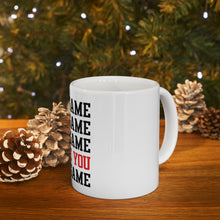 DistinctInk Glossy White Coffee / Tea Mug - Good Game I Hate You Good Game