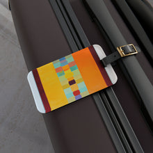 Maiya Wexler - Mid-Century Modern Design Printed on a Custom Luggage Tag