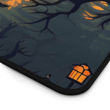 DistinctInk Desk Mat with Spooky Trick or Treating Design for Halloween