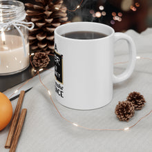 DistinctInk Glossy White Coffee / Tea Mug - I Am A Teacher Make Difference Not Money