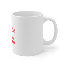 DistinctInk Glossy White Coffee / Tea Mug - Take Me Out to the Ballgame Baseball