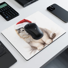 DistinctInk Mouse Pad - 1/4" Foam Rubber - Alaskan Malamute Puppy Drawing