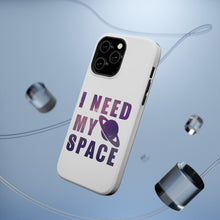 DistinctInk ToughCase for Apple iPhone, Compatible with MagSafe Charging - I Need My Space - Astronomy