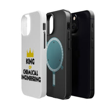DistinctInk ToughCase for Apple iPhone, Compatible with MagSafe Charging - King of Chemical Engineering