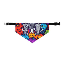 DistinctInk Adjustable Pet Banana Collar with Exploring Inner Knowledge Design for Halloween LGBTQ+ Pride