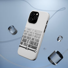 DistinctInk ToughCase for Apple iPhone, Compatible with MagSafe Charging - Mechanic Can't Be Inherited Purchased