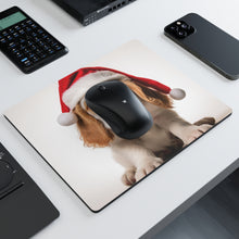 DistinctInk Mouse Pad - 1/4" Foam Rubber - Clumber Spaniel Puppy