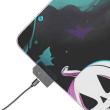 DistinctInk LED Gaming Mouse Pad with Exploring the Unknown Design for Halloween  LGBTQ+ Pride