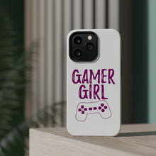 DistinctInk ToughCase for Apple iPhone, Compatible with MagSafe Charging - Gamer Girl - Video Games
