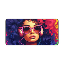 DistinctInk Desk Mat with Living a Full Life Design for LGBTQ+ Pride