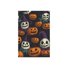 DistinctInk Garden & House Banner Flag with "Halloween Haunts and Pumpkin Pals" Design for Halloween