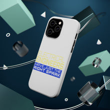 DistinctInk ToughCase for Apple iPhone, Compatible with MagSafe Charging - Electrical Engineers Have the Right Spark