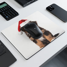 DistinctInk Mouse Pad - 1/4" Foam Rubber - Miniature American Shepherd Puppy