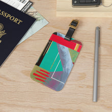 Mia Kastillo - Mid-Century Modern Design Printed on a Custom Luggage Tag