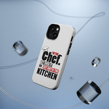 DistinctInk ToughCase for Apple iPhone, Compatible with MagSafe Charging - I'm the Chef Get Over it